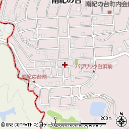 和歌山県西牟婁郡上富田町南紀の台52-7周辺の地図