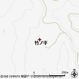 和歌山県田辺市竹ノ平31周辺の地図
