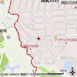 和歌山県西牟婁郡上富田町南紀の台52-30周辺の地図