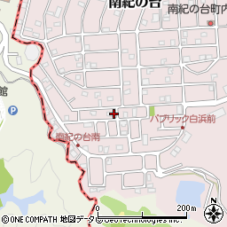 和歌山県西牟婁郡上富田町南紀の台52周辺の地図