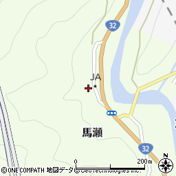 高知県長岡郡大豊町馬瀬451周辺の地図