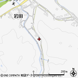 和歌山県西牟婁郡上富田町岩田742周辺の地図