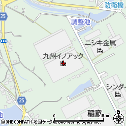 株式会社九州イノアック　行橋工場周辺の地図