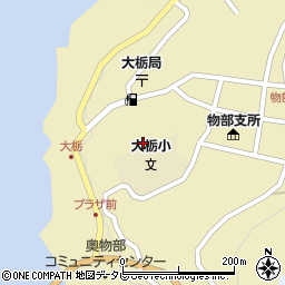 高知県香美市物部町大栃1177周辺の地図
