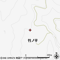和歌山県田辺市竹ノ平82周辺の地図