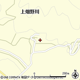 愛媛県上浮穴郡久万高原町上畑野川甲-1627周辺の地図