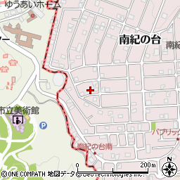 和歌山県西牟婁郡上富田町南紀の台40-25周辺の地図