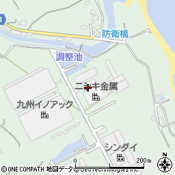 株式会社ニシキ金属九州工場周辺の地図