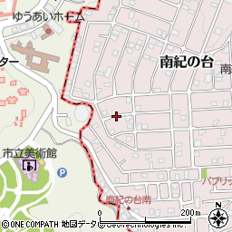和歌山県西牟婁郡上富田町南紀の台40周辺の地図