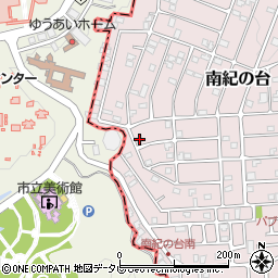 和歌山県西牟婁郡上富田町南紀の台40-12周辺の地図