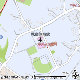 小竹町児童体育館周辺の地図