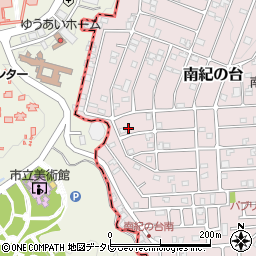 和歌山県西牟婁郡上富田町南紀の台40-10周辺の地図