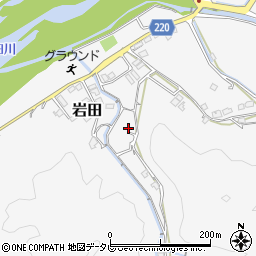 和歌山県西牟婁郡上富田町岩田730周辺の地図