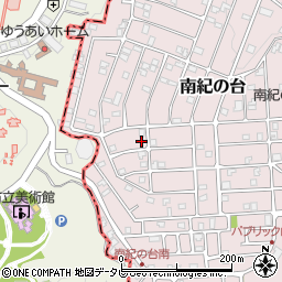 和歌山県西牟婁郡上富田町南紀の台40-5周辺の地図