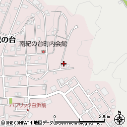 和歌山県西牟婁郡上富田町南紀の台26-11周辺の地図