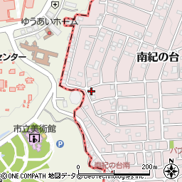 和歌山県西牟婁郡上富田町南紀の台40-34周辺の地図