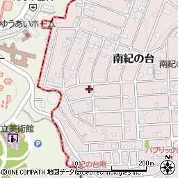 和歌山県西牟婁郡上富田町南紀の台40-1周辺の地図