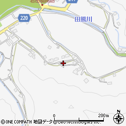 和歌山県西牟婁郡上富田町岩田889周辺の地図