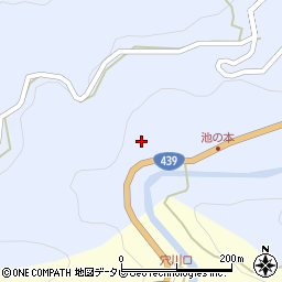 高知県土佐郡土佐町地蔵寺1942周辺の地図