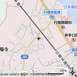 福岡県行橋市高瀬195-3周辺の地図