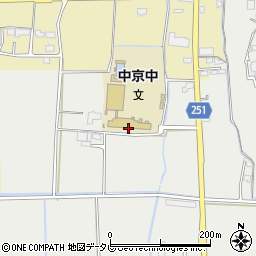 行橋市立中京中学校周辺の地図