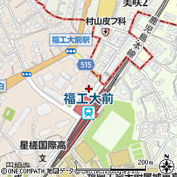 ルーム　福工大前駅店周辺の地図