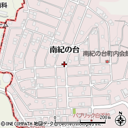 和歌山県西牟婁郡上富田町南紀の台33-11周辺の地図