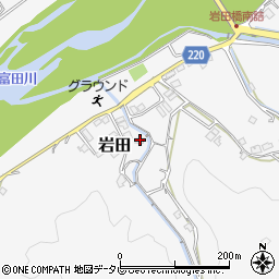 和歌山県西牟婁郡上富田町岩田820周辺の地図