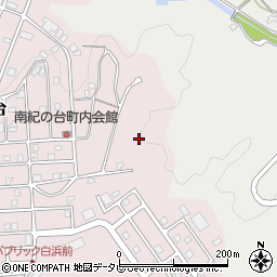 和歌山県西牟婁郡上富田町南紀の台26周辺の地図