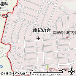 和歌山県西牟婁郡上富田町南紀の台33-16周辺の地図
