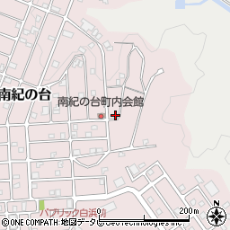 和歌山県西牟婁郡上富田町南紀の台28-8周辺の地図
