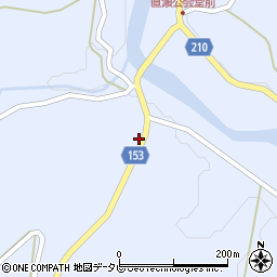 愛媛県上浮穴郡久万高原町直瀬3024周辺の地図