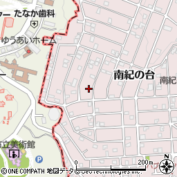 和歌山県西牟婁郡上富田町南紀の台36-13周辺の地図