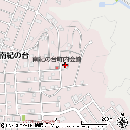 和歌山県西牟婁郡上富田町南紀の台28-7周辺の地図