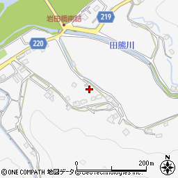 和歌山県西牟婁郡上富田町岩田877周辺の地図