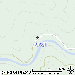 高知県吾川郡いの町大森94周辺の地図