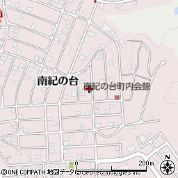 和歌山県西牟婁郡上富田町南紀の台31-10周辺の地図