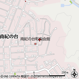 和歌山県西牟婁郡上富田町南紀の台28周辺の地図