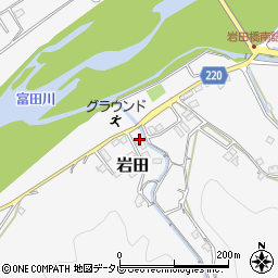 和歌山県西牟婁郡上富田町岩田690周辺の地図