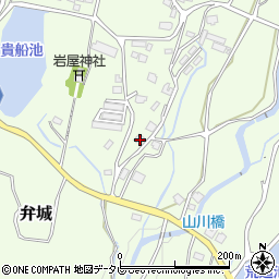 福岡県田川郡福智町弁城1361-2周辺の地図