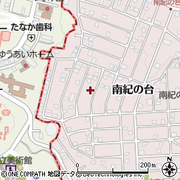 和歌山県西牟婁郡上富田町南紀の台36周辺の地図