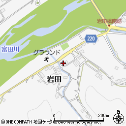 和歌山県西牟婁郡上富田町岩田705-17周辺の地図