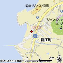 和歌山県田辺市新庄町3141周辺の地図