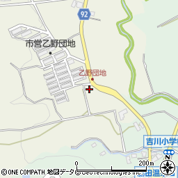 福岡県宮若市乙野467-1周辺の地図