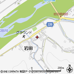 和歌山県西牟婁郡上富田町岩田705-13周辺の地図