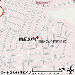 和歌山県西牟婁郡上富田町南紀の台31-24周辺の地図