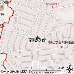 和歌山県西牟婁郡上富田町南紀の台33-23周辺の地図