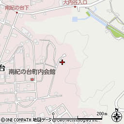 和歌山県西牟婁郡上富田町南紀の台26-24周辺の地図