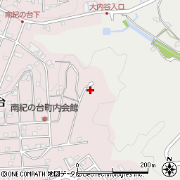 和歌山県西牟婁郡上富田町南紀の台26-25周辺の地図