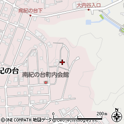 和歌山県西牟婁郡上富田町南紀の台24-20周辺の地図